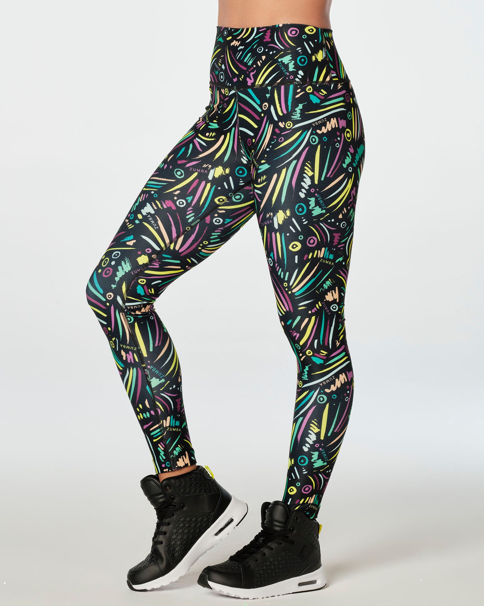 Zumba Transform High Waisted Ankle Leggings – Zumba Wear | STRONG iD