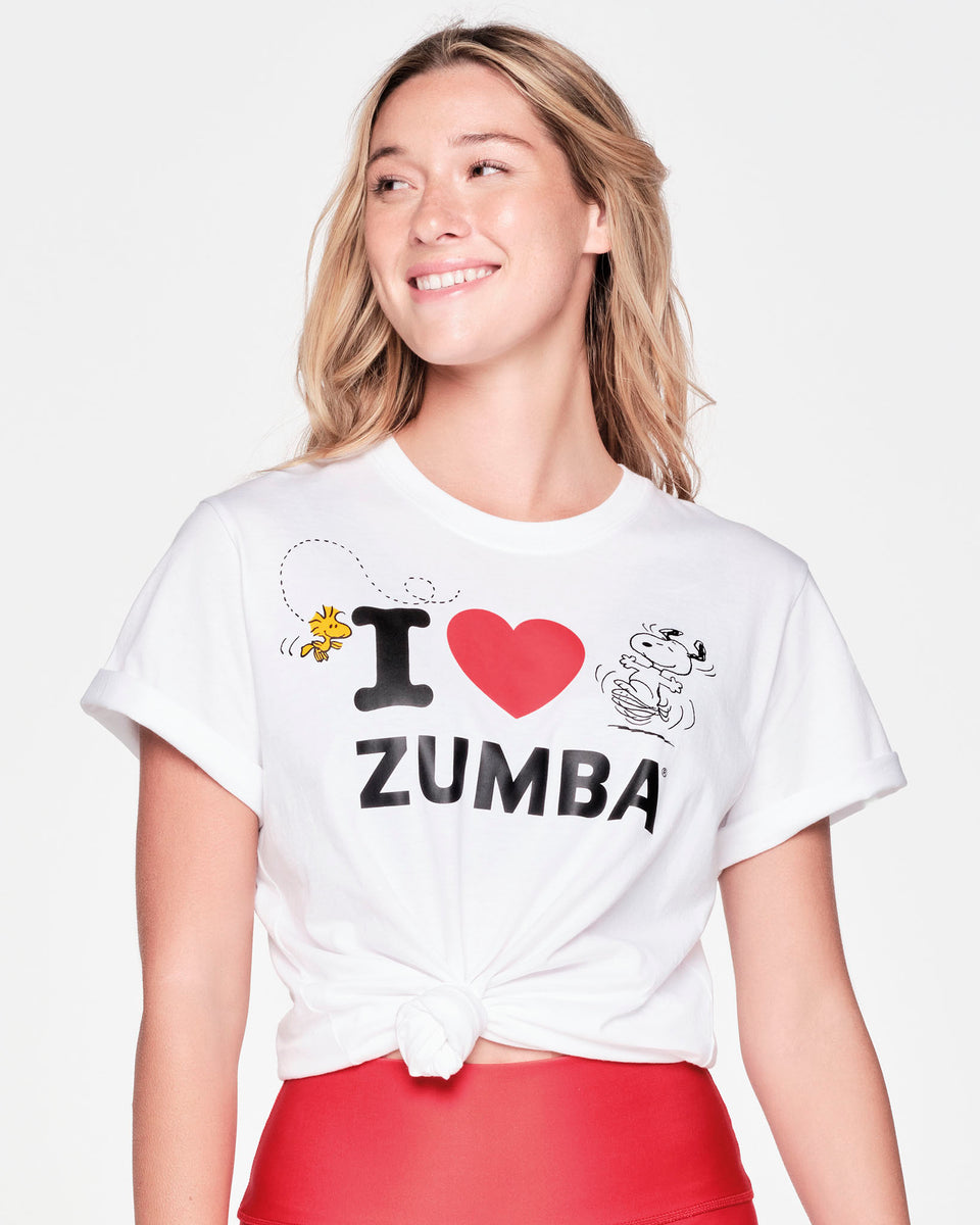 Zumba X Peanuts Love Tee