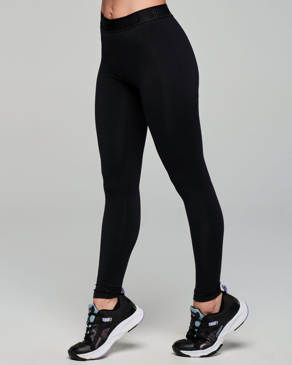 Strong ID Electric High Rise Ankle Leggings With Elastic Waistband