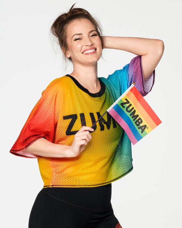 Zumba With Pride Flag