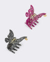 Zumba Butterfly Clips 2PK