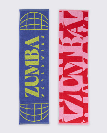 Zumba Haus Fitness Towels 2PK