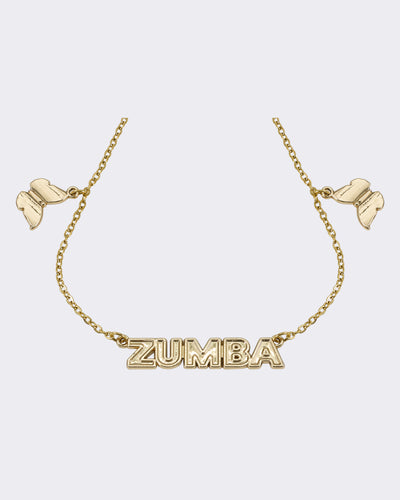 Zumba Butterfly Necklace