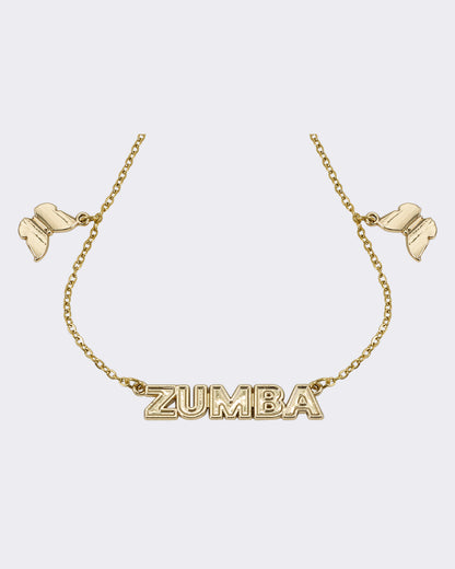 Zumba Butterfly Necklace