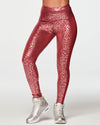 Glow With The Flow High Waisted Foil Leggings