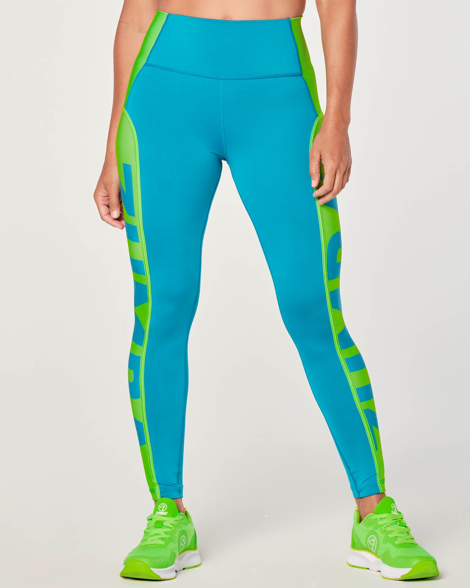 Zumba Creatives Unite High Waisted Ankle Leggings – Zumba Wear | STRONG iD