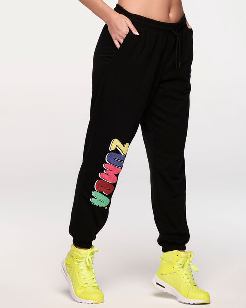Zumba Fitness, Pants & Jumpsuits, Zumba Love Women Sweatpants Beautifully  Designed For All Physical Activities
