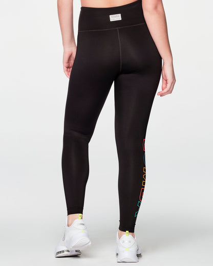 Zumba Vibrant High Waisted Ankle Leggings