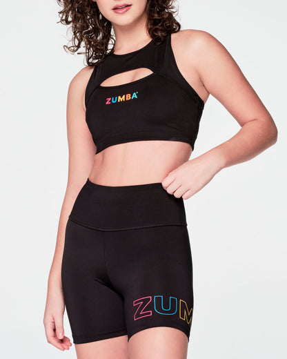 Zumba Vibrant Biker Shorts