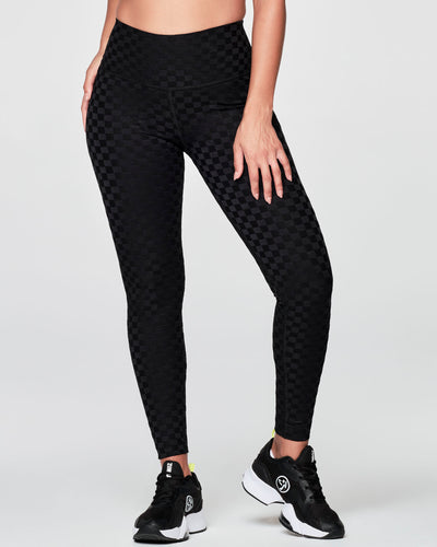 Zumba Resort High Waisted Ankle Leggings