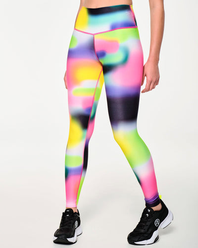 Zumba Tropidelic High Waisted Ankle Leggings