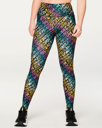 Zumba Joy High Waisted Ankle Leggings