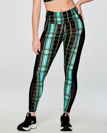 Zumba Rock Out High Waisted Ankle Leggings