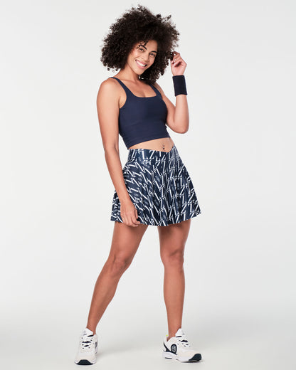 Zumba Prep Crossover Waistband Skort