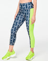 Zumba Prep High Waisted Crop Leggings - Let's Go Indigo