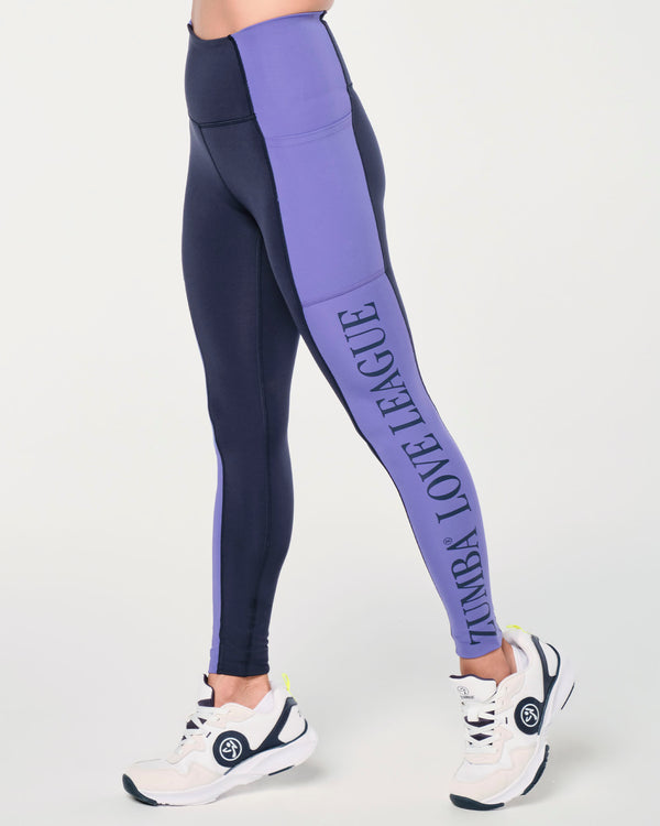 Zumba Prep High Waisted Ankle Leggings