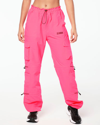 Zumba Prep Cargo Pants With Bungee Details