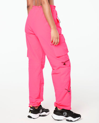 Zumba Prep Cargo Pants With Bungee Details