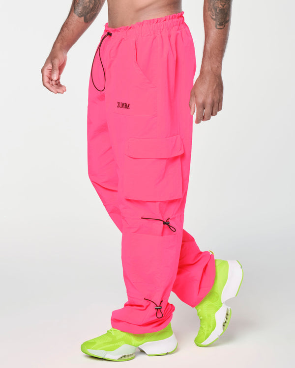 Zumba Prep Cargo Pants With Bungee Details