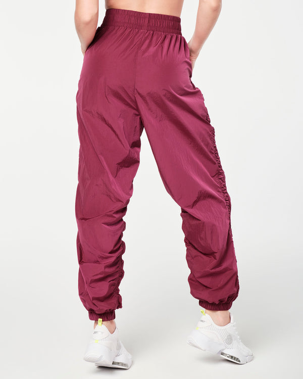 Zumba Prep Woven Track Pants - Let's Go Indigo