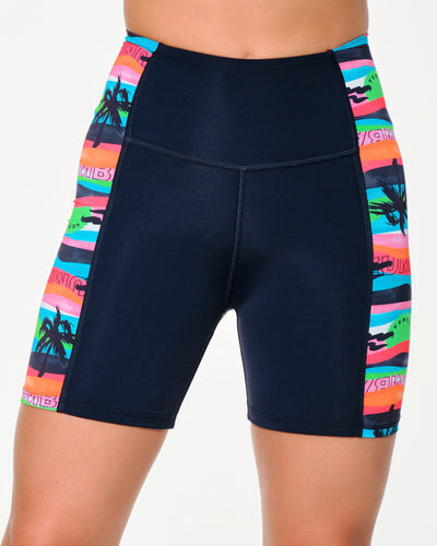 Zumba Sun And Swim Biker Shorts