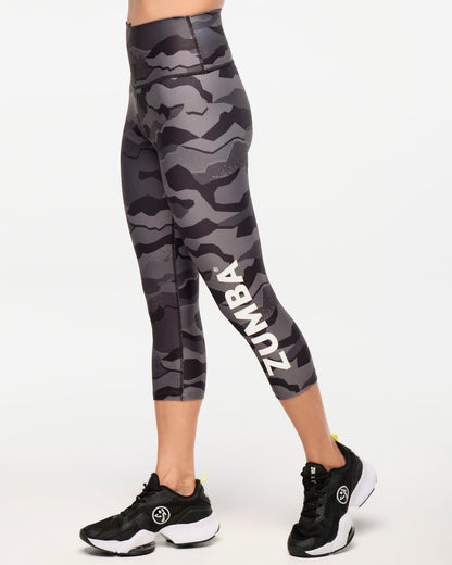 Zumba Explore High Waisted Capri Leggings