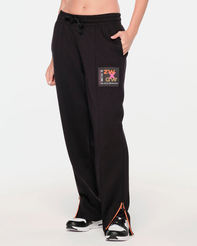 ZW X GW Wide Leg Sweatpants With Side Panel