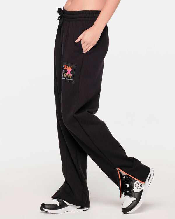 ZW X GW Wide Leg Sweatpants With Side Panel