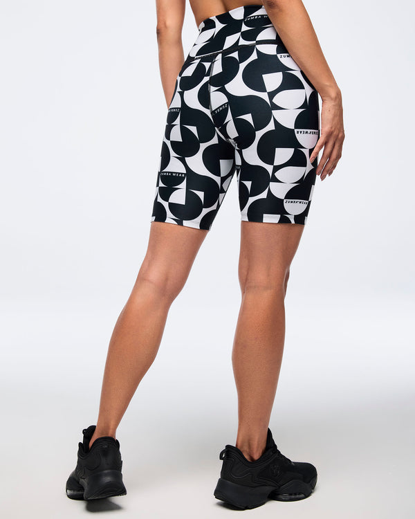 Zumba Haus High Waisted Long Biker Shorts