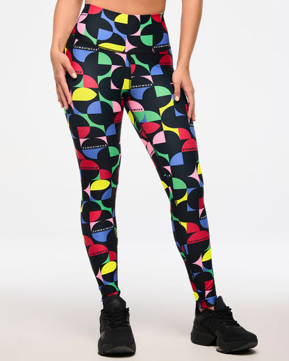 Zumba Haus High Waisted Ankle Leggings