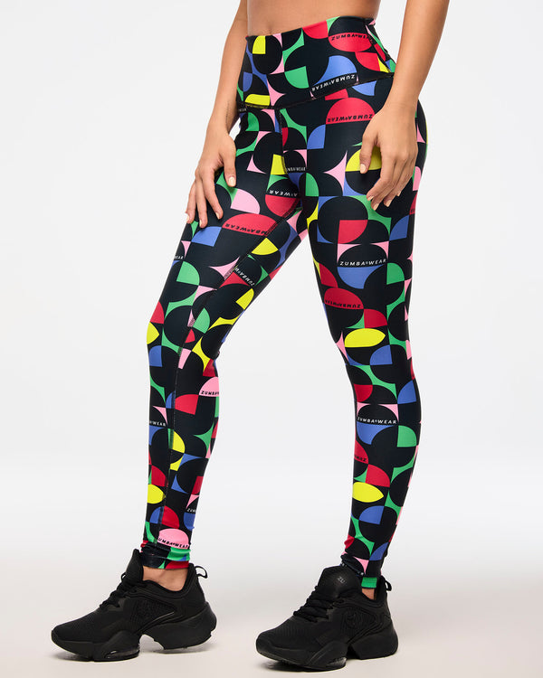 Zumba Haus High Waisted Ankle Leggings