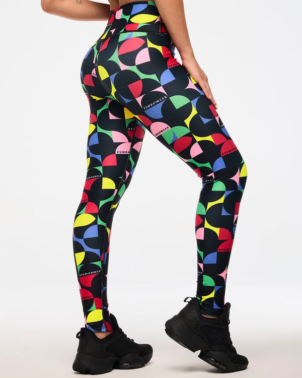 Zumba Haus High Waisted Ankle Leggings