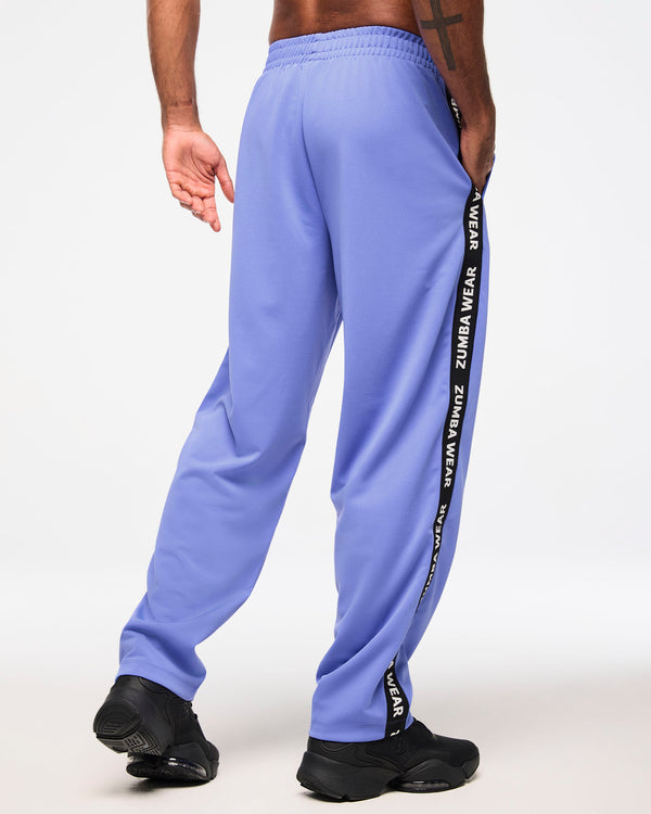 Zumba Haus Straight Leg Track Pants - Purple