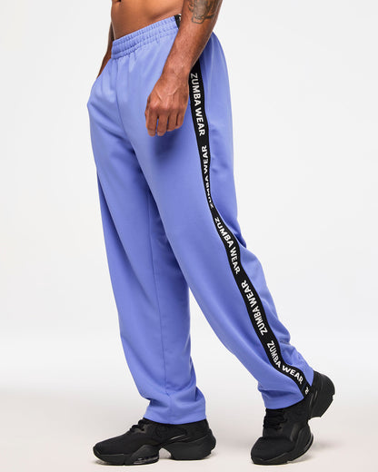 Zumba Haus Straight Leg Track Pants - Purple