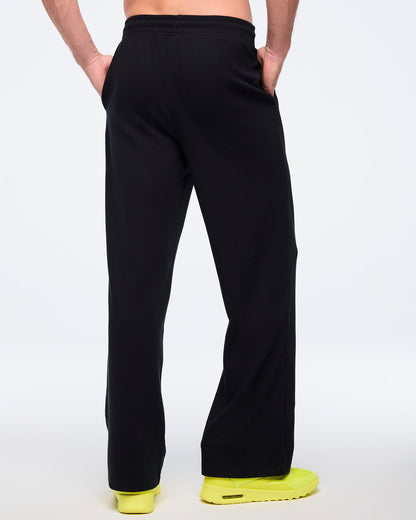 Zumba Haus Straight Leg Knit Waffle Pants