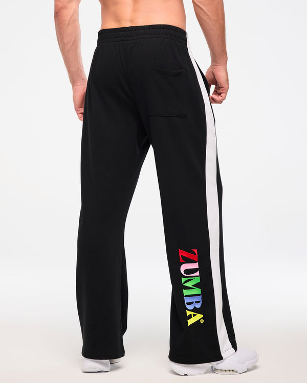 Zumba Haus Knit Flared Leg Sweatpants