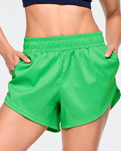 Zumba Out Loud Curved Running Shorts