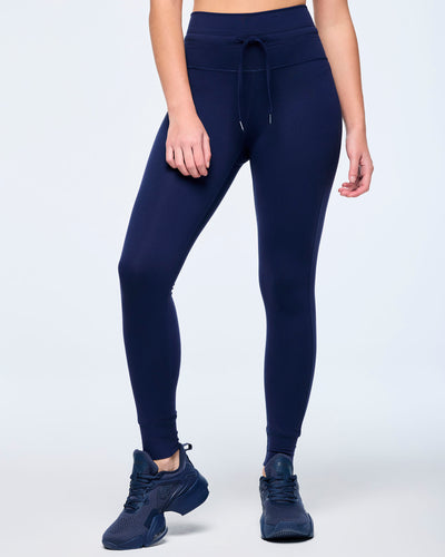 Zumba Out Loud High Waisted Ankle Leggings With Drawcord