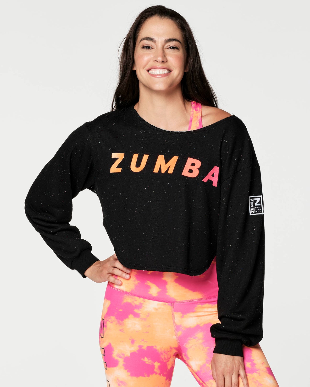 Zumba Move Crop Sweatshirt