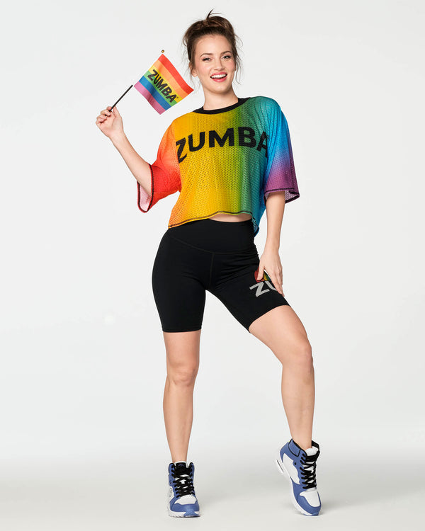 Zumba With Pride Flag