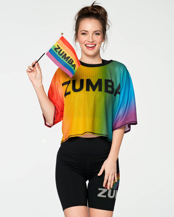 Zumba With Pride Flag