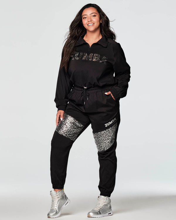 Glow With The Flow Half Zip Crop Pullover