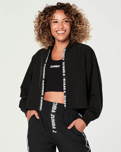 Creatives Unite Zip-Up Crop Jacket