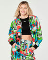 Free To Create Zip-Up Crop Jacket