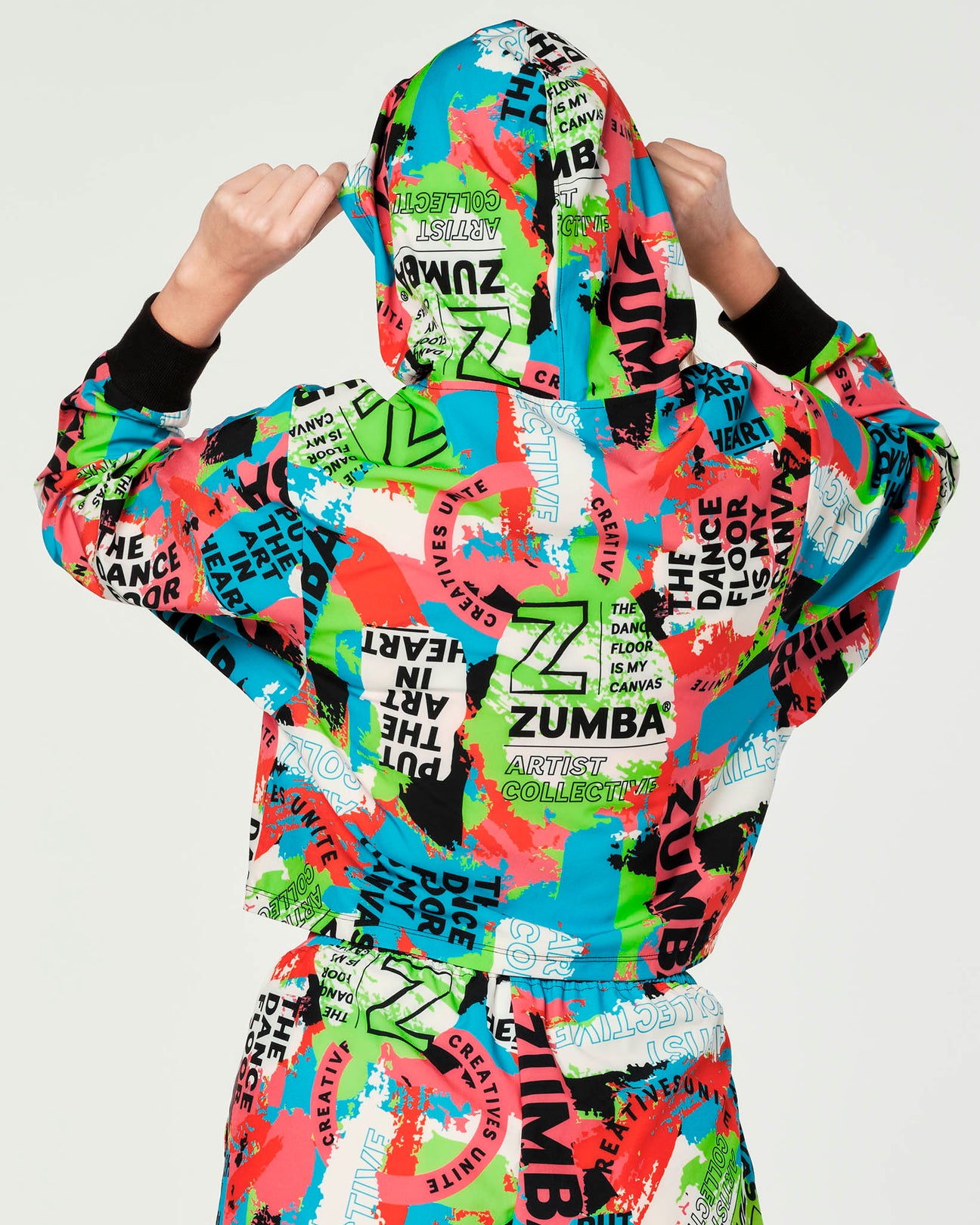 Free To Create Zip-Up Crop Jacket