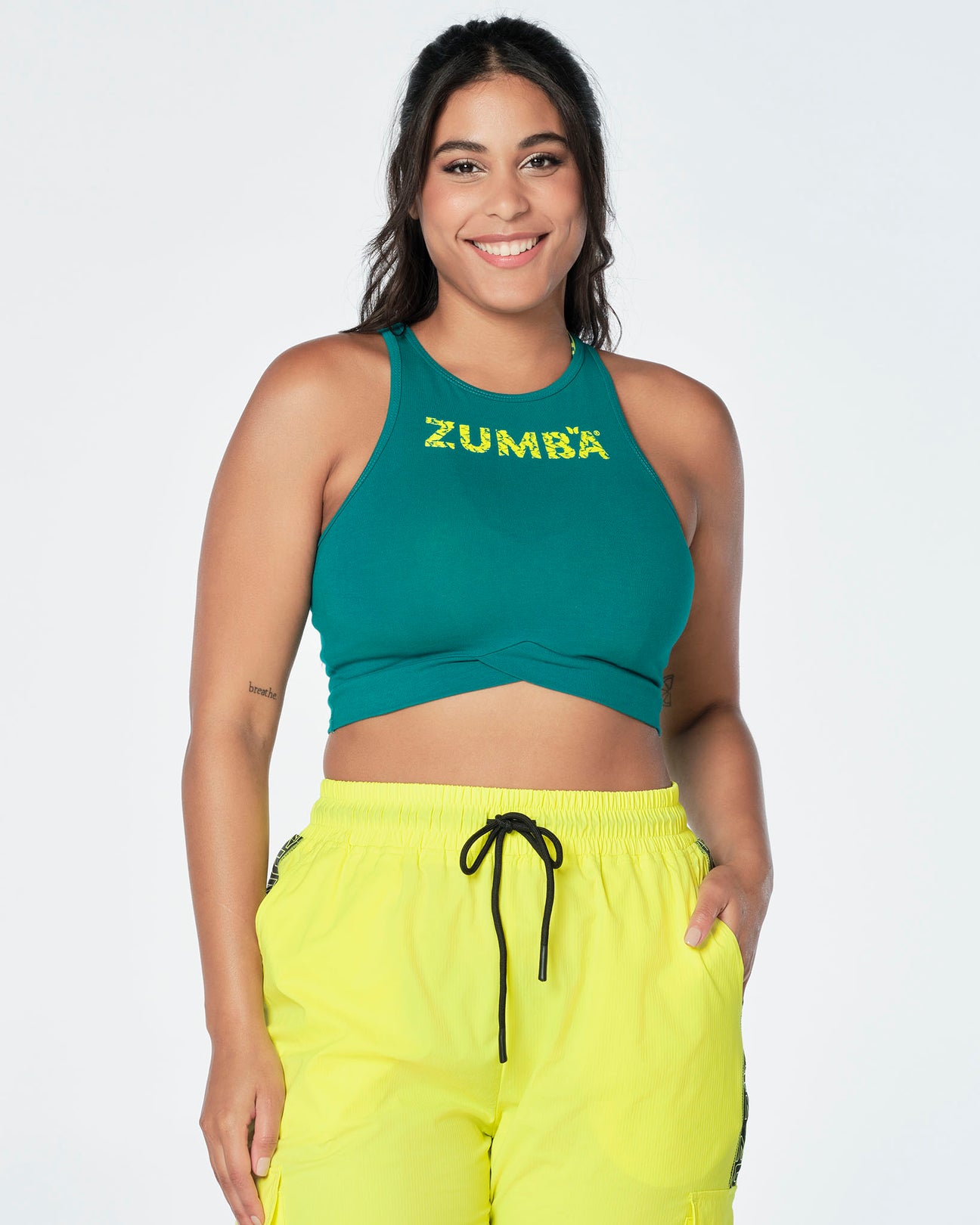 Zumba Forever Loose Crop Tank