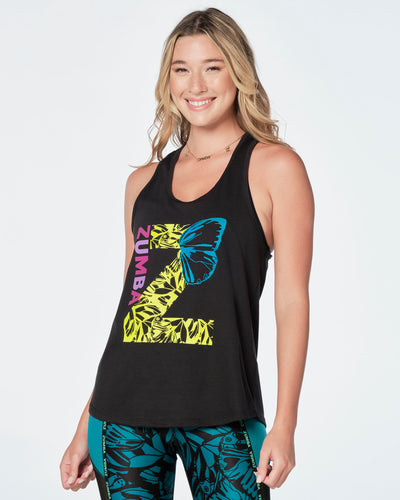 Zumba Butterfly Tank