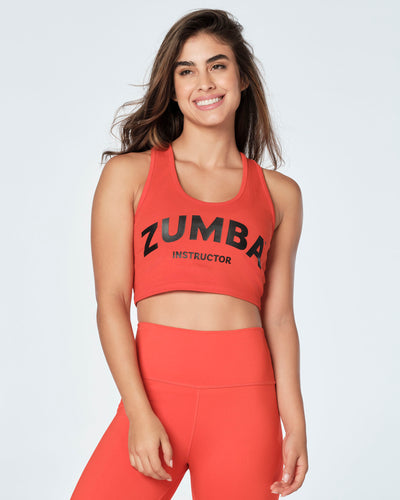 Zumba Instructor Crop Tank