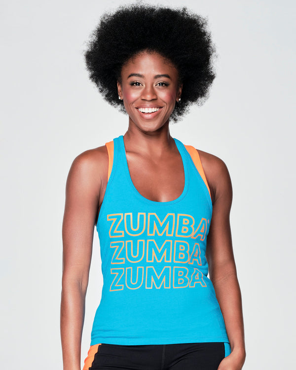 Zumba Beach Party Instructor Tank