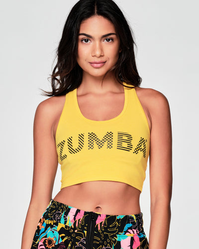 Zumba Good Vibes Crop Tank